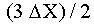 3*(Delta X)/2