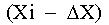 Xi - Delta X